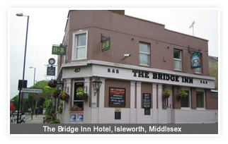 The Bridge Inn Hotel, Isleworth Middlesex