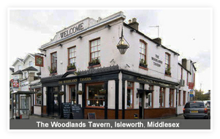 The Woodlands Tavern, Isleworth, Middlesex